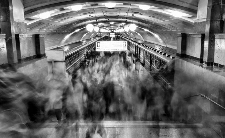 Moscow subway. Moscow subway.