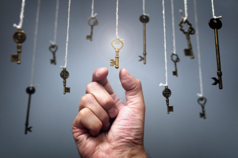 Choosing the key to success Choosing the key to success