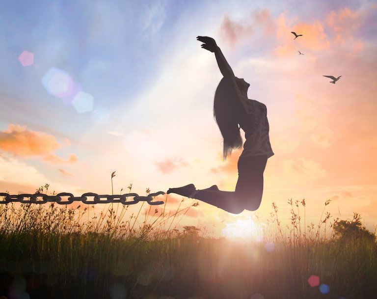 Freely trapped Freely trapped