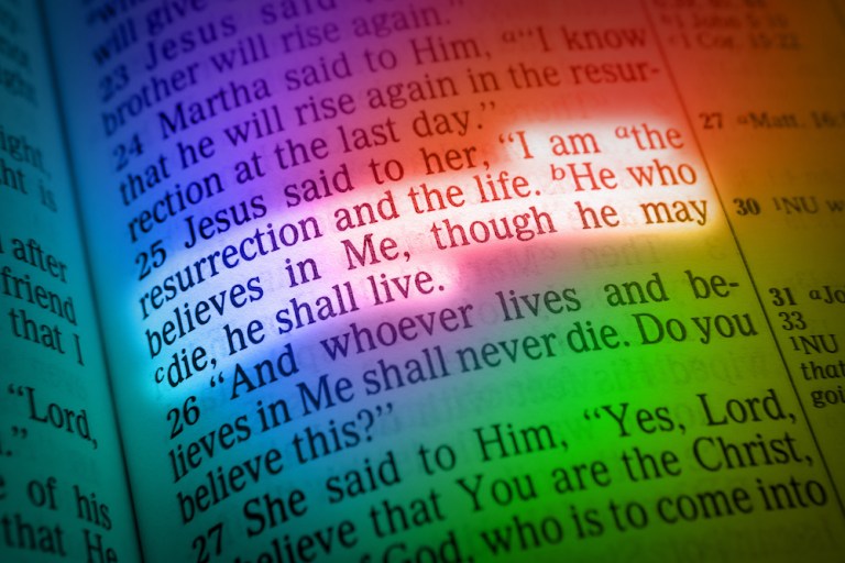 Bible text – I AM THE RESURRECTION AND THE LIFE Old Testament prophecy